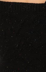 Женский топ из хлопка и вискозы AND THE BRAND черного цвета, арт. S23-TP017-1004-900 | Фото 5 (Стили: Гламурный; Рукава: На бретелях; Длина (для топов): Укороченные)