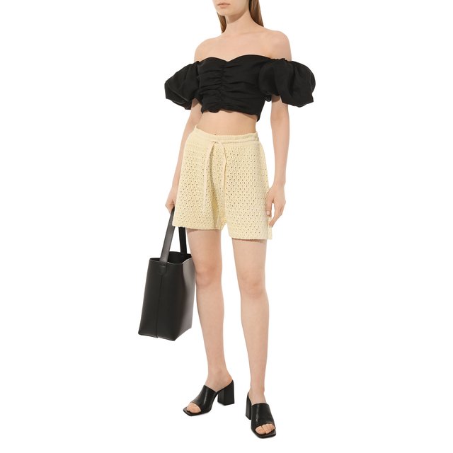 фото Хлопковые шорты jil sander