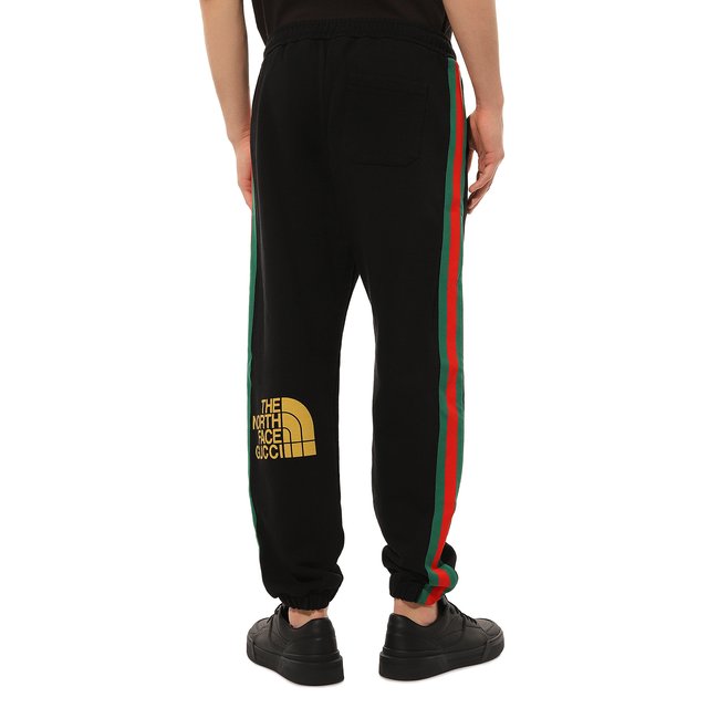 Хлопковые джоггеры The North Face x Gucci Gucci 657490 XJDIP Фото 4