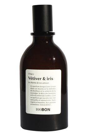 Мужского парфюмерная вода vetiver et iris (50ml) 100BON бесцветного цвета, арт. 50189BON | Фото 1