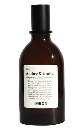 Парфюмерная вода ambre et tonka (50ml) 100BON бесцветного цвет а, арт. 50188BON | Фото 1 (Тип продукта - парфюмерия: Парфюмерная вода; Ограничения доставки: flammable)