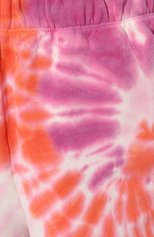 Женские хлопковые шорты HUGO розового цвета, арт. 50490493 | Фото 5 (Женское Кросс-КТ: Шорты-одежда; Длина Ж (юбки, платья, шорты): Мини; Материал внешний: Хлопок; Стили: Спорт-шик)