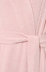 Женский кашемировый халат ARLOTTA розового цвета, арт. 2022 | Фото 5 (Материал внешний: Шерсть, Кашемир)