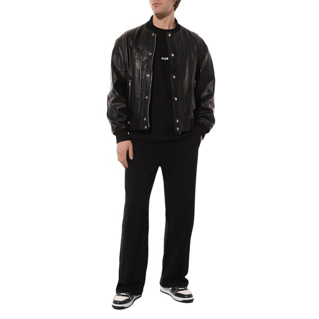 фото Хлопковые брюки msgm