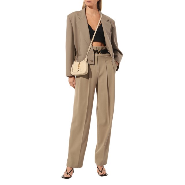 фото Сумка jackie 1961 mini из кожи страуса gucci