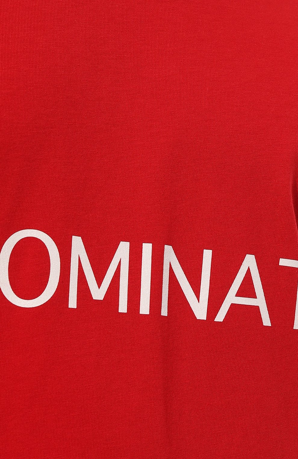 Мужская хлопковая футболка HINNOMINATE красного цвета, арт. HUS3/HNM207 | Фото 5 (Рукава: Короткие; Длина (для топов): Стандартные; Принт: С принтом; Материал внешний: Хлопок; Стили: Спорт-шик)
