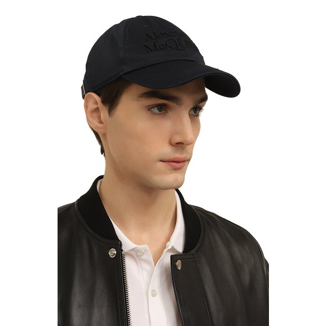 фото Хлопковая бейсболка alexander mcqueen