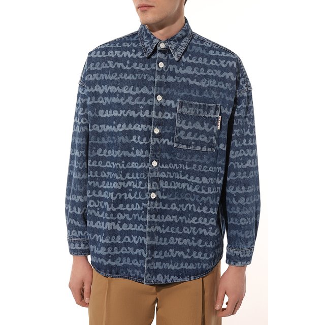 фото Джинсовая рубашка marni