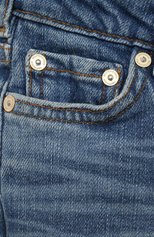 Детские джинсы SCOTCH&SODA синего цвета, арт. 171967-23-SSGM-C85 | Фото 3 (Материал внешний: Хлопок)