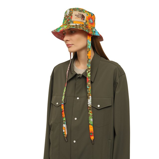 фото Панама the north face x gucci gucci