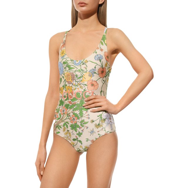 фото Слитный купальник gucci