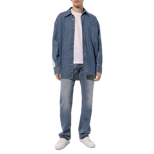 фото Джинсовая рубашка mm6