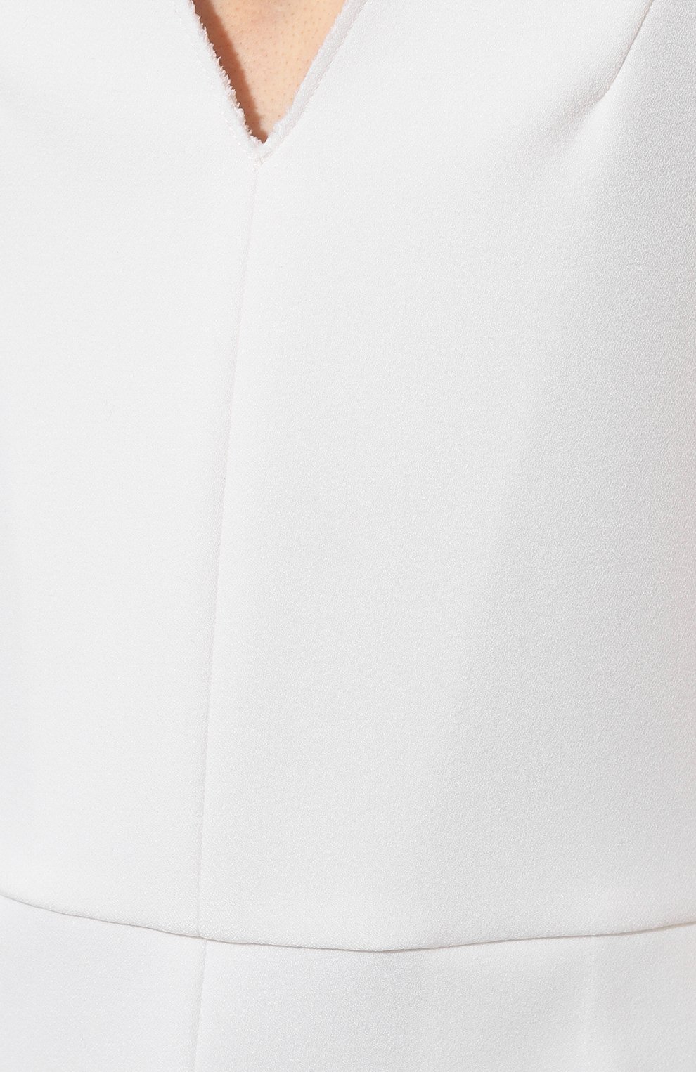 Женский комбинезон MSGM белого цвета, арт. 3441MDA33 237108 | Фото 5 (Случай: Вечерний; Длина (брюки, джинсы): Стандартные; Рукава: Короткие; Материал внешний: Синтетический материал; Стили: Романтичный; Женское Кросс-КТ: Комбинезон-одежда)