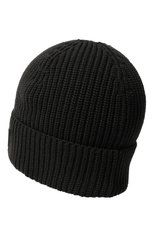 Женская кашемировая шапка VALENTINO черного цвета, арт. 1W0HB01D/VFS0NO | Фото 3 (Материал: Текстиль, Кашемир, Шерсть)