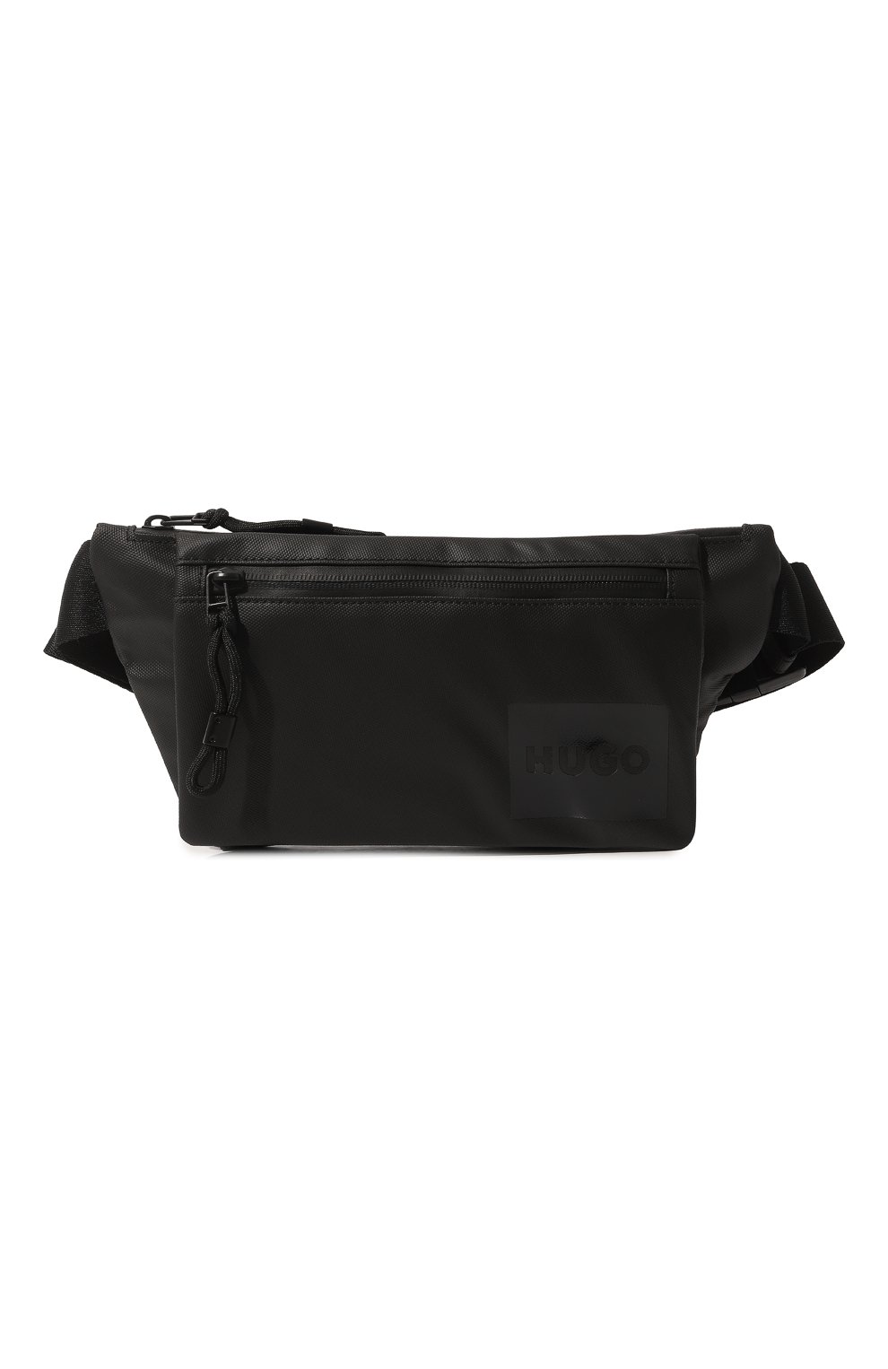 Текстильная поясная сумка HUGO 50482312, цвет чёрный, размер NS