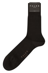 Мужские хлопковые носки FALKE темно-коричневого цвета, арт. 14792 | Фото 1 (Кросс-КТ: бельё; Материал внешний: Хлопок)