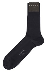 Мужские хлопковые носки FALKE темно-синего цвета, арт. 14792 | Фото 1 (Кросс-КТ: бельё; Материал внешний: Хлопок)