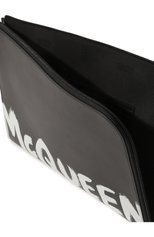 Мужская кожаная папка для документов ALEXANDER MCQUEEN черного цвета, арт. 609481/1NT5B1070 | Фото 5 (Матер иал: Натуральная кожа; Размер: large)