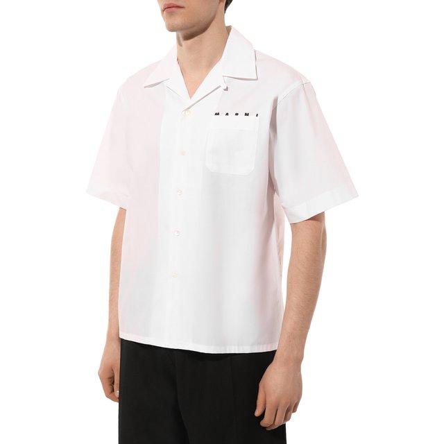 фото Хлопковая рубашка marni