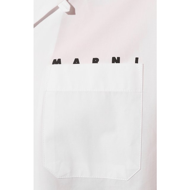 фото Хлопковая рубашка marni