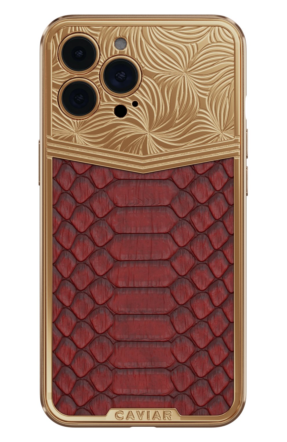 Чехол для iphone 14 pro rouge CAVIAR красного цвета, арт. 28169_14pro_nophone | Фото 1