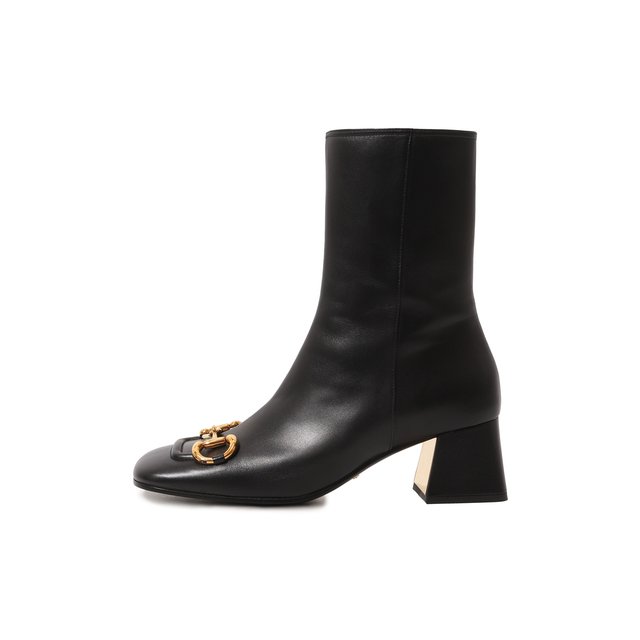 фото Кожаные ботильоны baby gucci