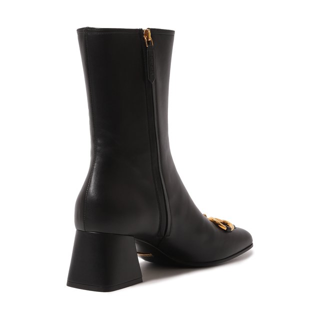 фото Кожаные ботильоны baby gucci