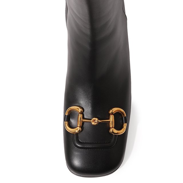 фото Кожаные ботильоны baby gucci