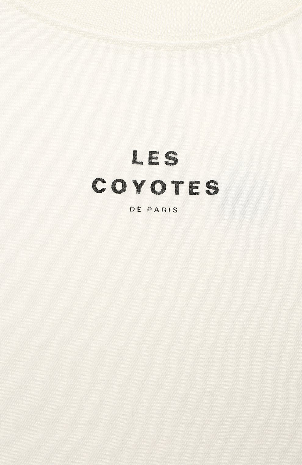 Хлопковая футболка Les Coyotes de Paris 121-22-110 Фото 3