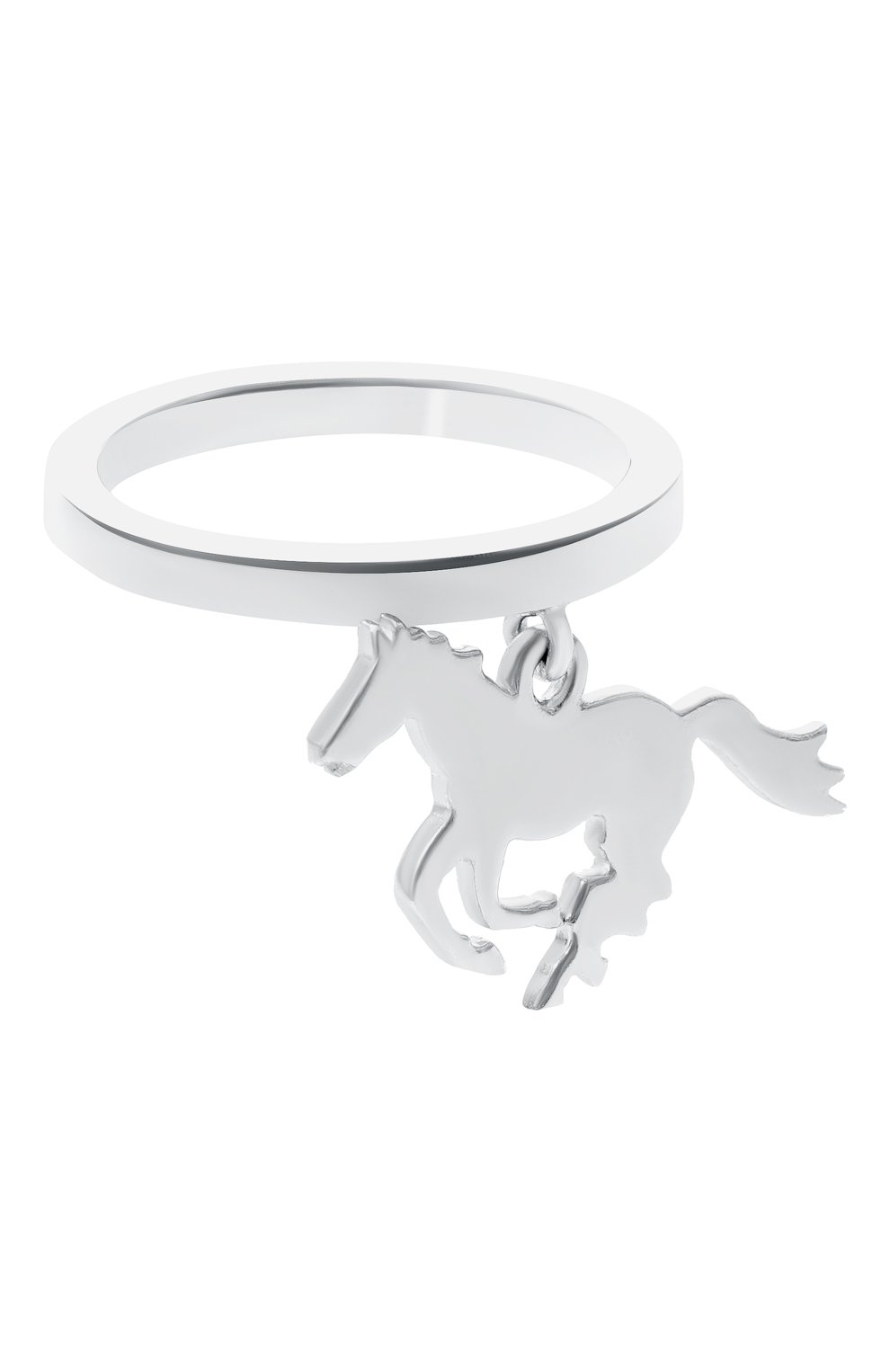 Женское серебряное кольцо с лошадью DZHANELLI купить в интернет-магазине  ЦУМ, арт. 00036