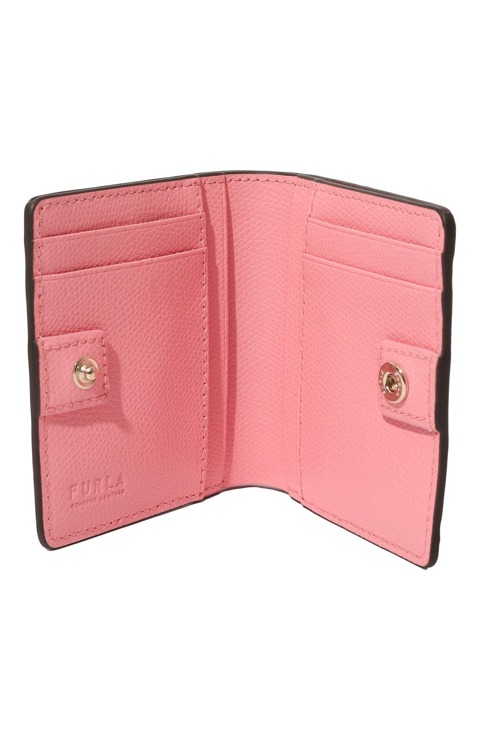 Женские кожаное портмоне FURLA светло-розового цвета, арт. WP00308/ARE000 | Фото 3 (Материал: Натуральная кожа)