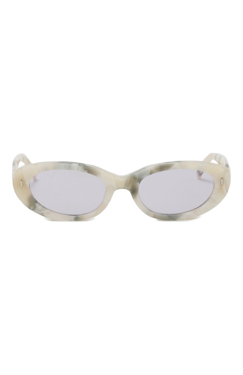 Женские солнцезащитные очки GAST разноцветного цвета, арт. ESSI WHITE PEARL | Фото 3 (Материал: Пластик; Тип очков: С/з; Оптика Гендер: оптика-женское; Очки форма: Овальные)