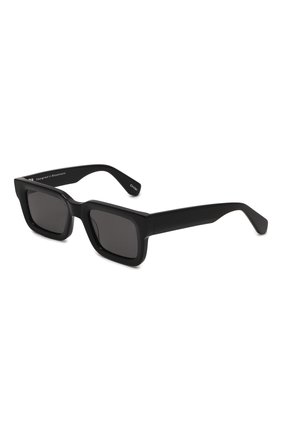 Женские солнцезащитные очки CHIMI черного цвета, арт. 05 BLACK | Фото 1 (Материал: Пластик; Тип очков: С/з; Оптика Гендер: оптика-женское; Очки форма: Прямоугольные)
