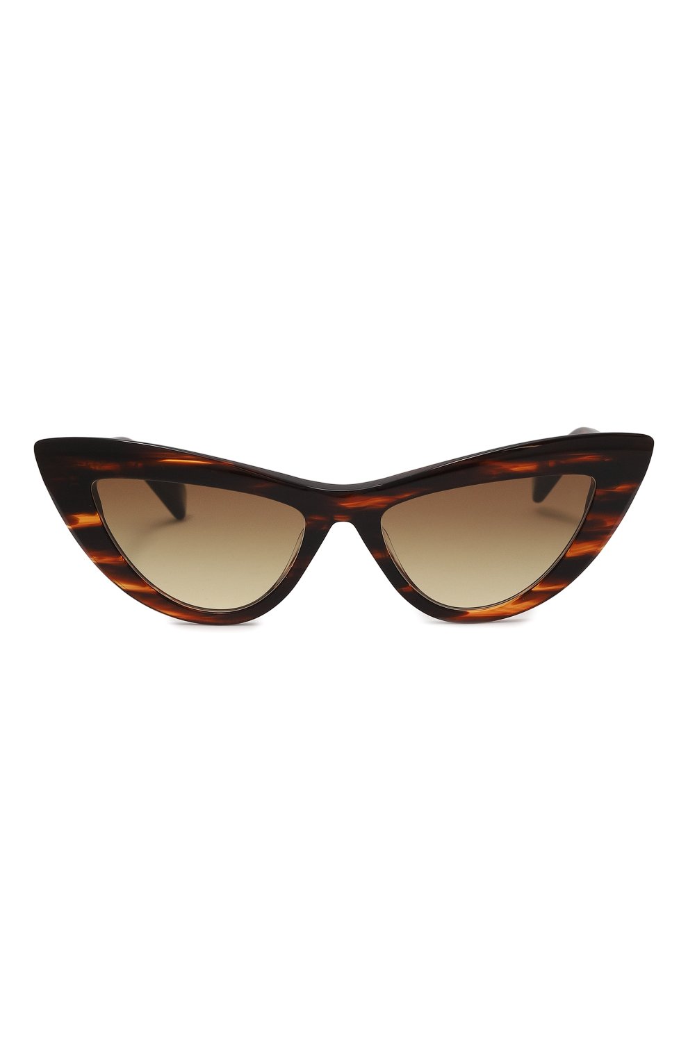 Женские солнцезащитные очки BALMAIN коричневого цвета, арт. BPS-135B | Фото 3 (Материал: Пластик; Тип очков: С/з; Оптика Гендер: оптика-женское; Очки форма: Cat-eye)
