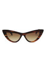 Женские солнцезащитные очки BALMAIN коричневого цвета, арт. BPS-135B | Фото 3 (Материал: Пластик; Тип очков: С/з; Оптика Гендер: оптика-женское; Очки форма: Cat-eye)