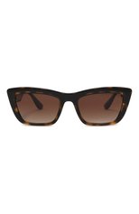 Женские солнцезащитные очки DOLCE & GABBANA коричневого цвета, арт. 6171-330613 | Фото 3 (Материал: Пластик; Тип очков: С/з; Оптика Гендер: оптика-женское; Очки форма: Прямоугольные)