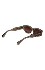Женские солнцезащитные очки VALENTINO серого цвета, арт. VLS-101C | Фото 4 (Материал: Пластик; Тип очков: С/з; Оптика Гендер: оптика-женское; Очки форма: Cat-eye)
