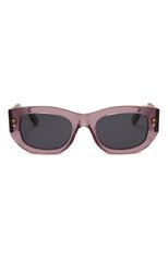 Женские солнцезащитные очки GUCCI фиолетового цвета, арт. GG1215S 003 | Фото 3 (Материал: Пластик; Тип очков: С/з; Оптика Гендер: оптика-женское; Очки форма: Овальные, Прямоугольные)