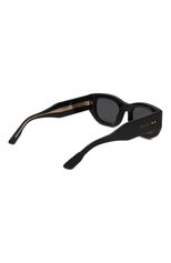 Женские солнцезащитные очки GUCCI черного цвета, арт. GG1215S 002 | Фото 4 (Материал: Пластик; Тип очков: С/з; Оптика Гендер: оптика-женское; Очки форма: Овальные, Прямоугольные)