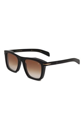 Мужские солнцезащитные очки DAVID BECKHAM коричневого цвета, арт. DB7000 807 HA | Фото 1 (Тип очков: С/з; Материал: Пластик; Кросс-КТ: С/з-мужское; Оптика Гендер: оптика-мужское; Очки форма: Квадратные)