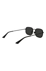 Женские солнцезащитные очки G.O.D. EYEWEAR черного цвета, арт. THREE BLACK W/GREY LENS | Фото 5 (Кросс-КТ: С/з-унисекс; Тип очков: С/з; Материал: Металл; Очки форма: Квадратные; Оптика Гендер: оптика-унисекс)