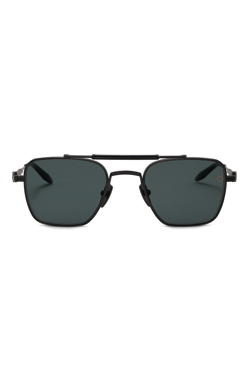 Мужские солнцезащитные очки AKONI серого цвета, арт. AKS-200C | Фото 3 (Кросс-КТ: С/з-мужское; Тип очков: С/з; Материал: Металл; Очки форма: Авиаторы; Оптика Гендер: оптика-мужское)