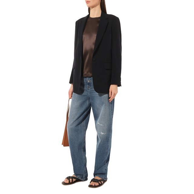 фото Шелковый топ brunello cucinelli