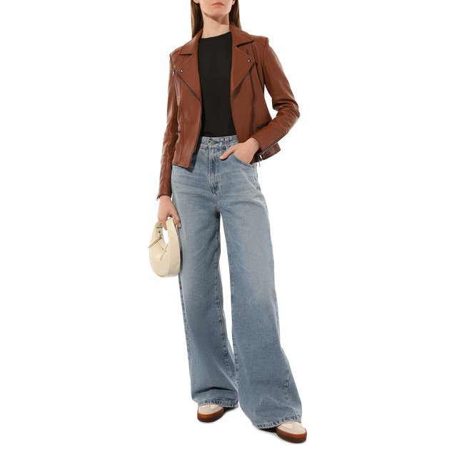 фото Кожаная куртка simonetta ravizza