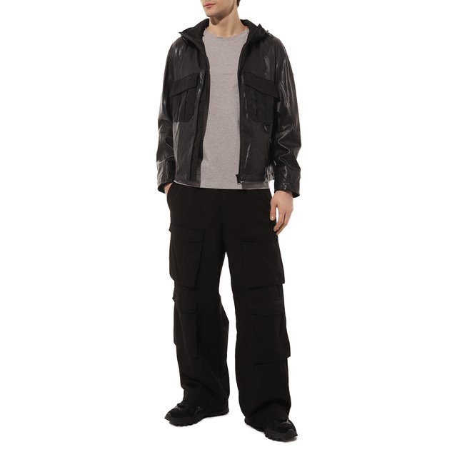 фото Кожаная куртка boss orange