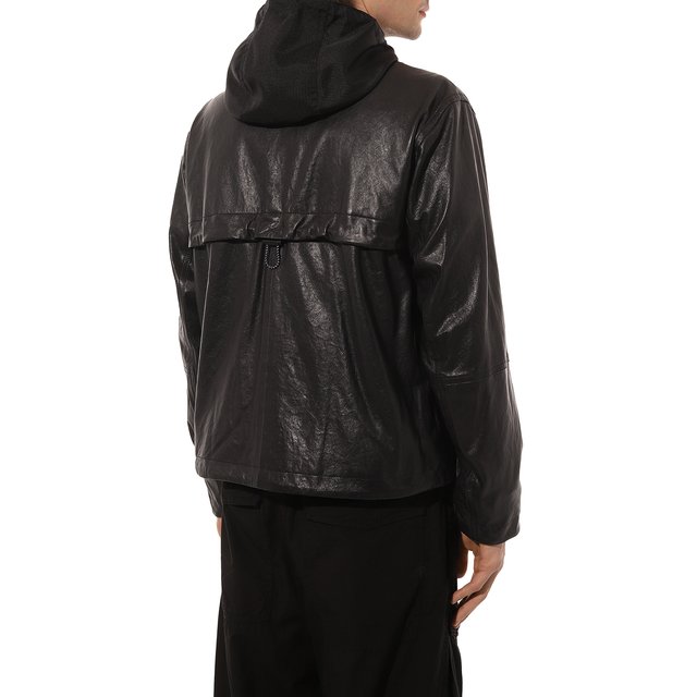 фото Кожаная куртка boss orange