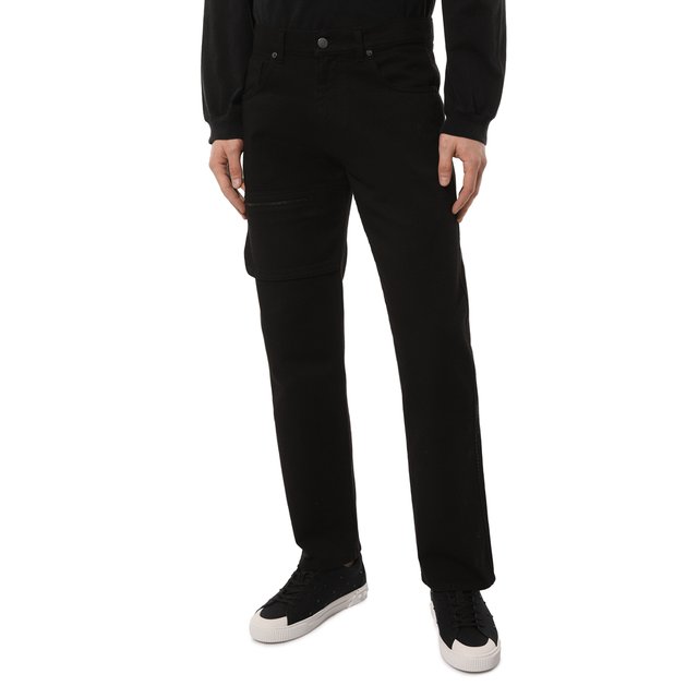 фото Хлопковые брюки moschino