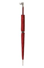 Мужской зонт-трость PASOTTI OMBRELLI красного цвета, арт. 0MITU0 478/RAS0 0XF0RD/4 | Фото 4 (Материал: Текстиль, Синтетический материал, Металл)