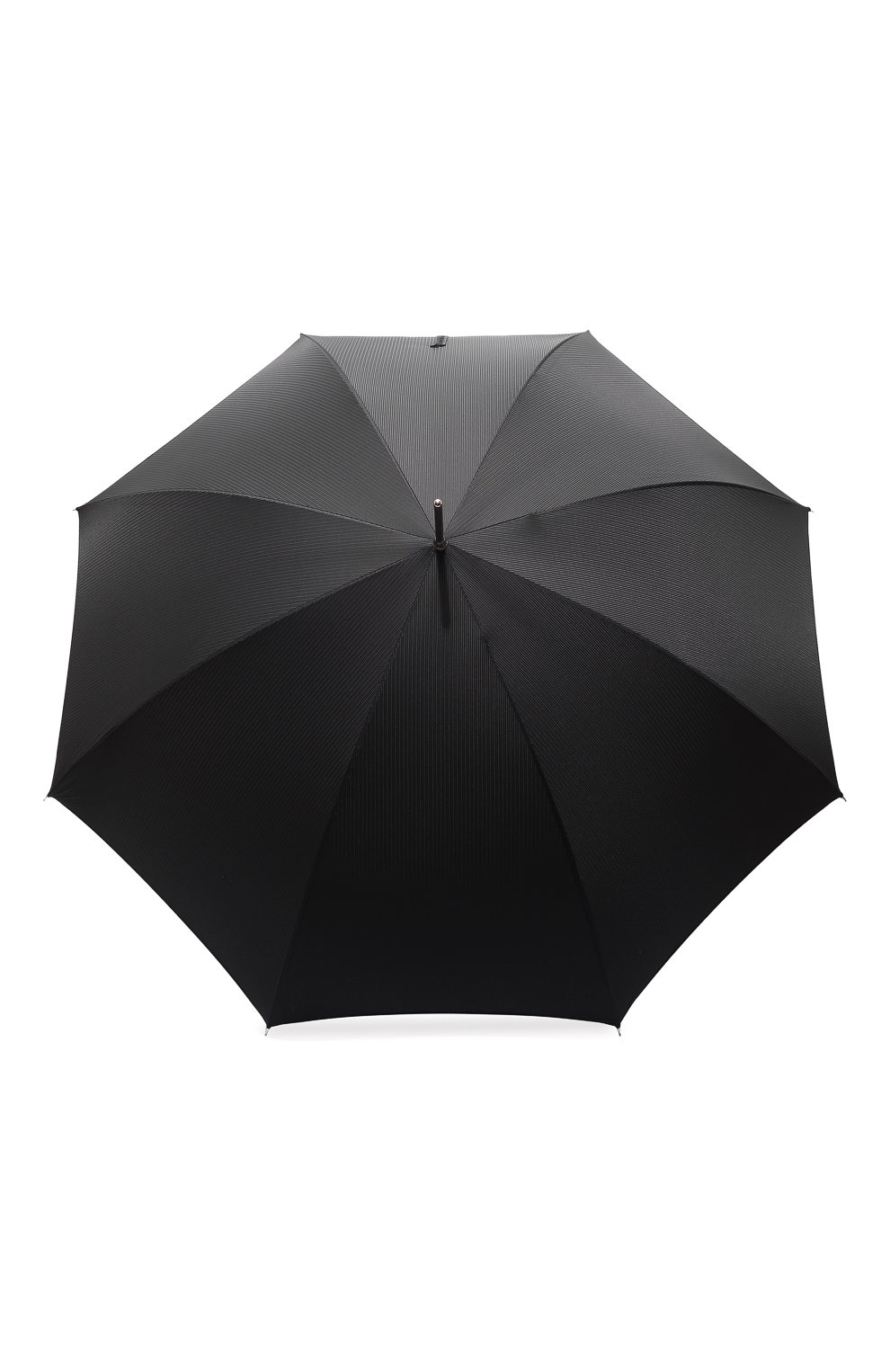 Мужской зонт-трость PASOTTI OMBRELLI черного цвета, арт. 0MITU0 478/RAS0 6768/1 | Фото 1 (Материал: Текстиль, Синтетический материал, Металл)