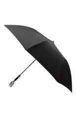 Мужской складной зонт PASOTTI OMBRELLI черного цвета, арт. 0MITU0 64S/RAS0 0XF0RD/18 | Фото 2 (Материал: Текстиль, Синтетический материал, Металл)